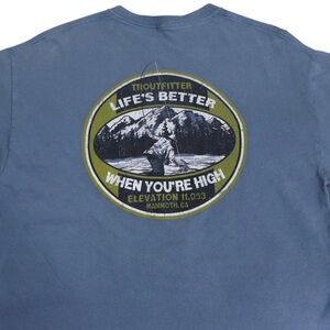 Troutfitters Life's Better When You're High Vintage Fishing T-Shirt